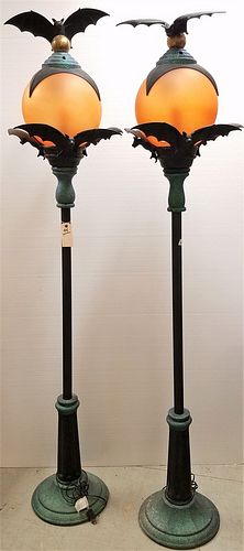 PR. HALLOWEEN FLOOR LAMPS 6'6"