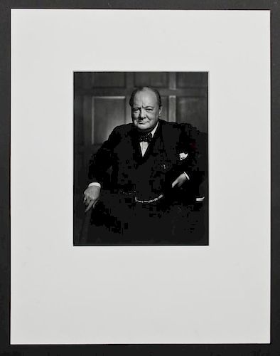 Yousuf Karsh (1908-2002) Winston Churchill