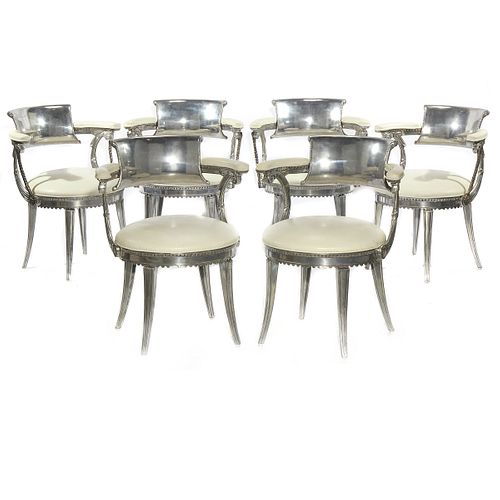 Six Art Deco Dorothy Draper Design Chairs
