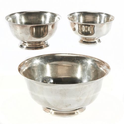 Collection of Neoclassical Sterling Tableware