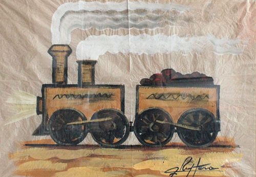 ''Locomotive'' by Jesús Reyes Ferreira                 