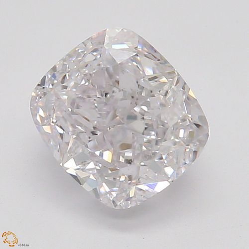 1.00 ct, Natural Faint Pink Color, VS2, Cushion cut Diamond (GIA Graded), Appraised Value: $44,800 