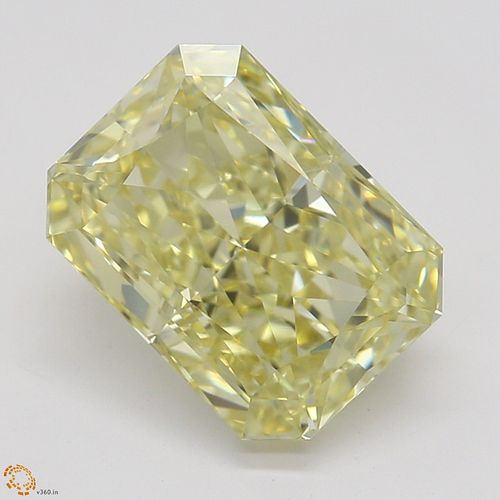 2.02 ct, Natural Fancy Yellow Even Color, VS1, Radiant cut Diamond (GIA Graded), Appraised Value: $40,800 