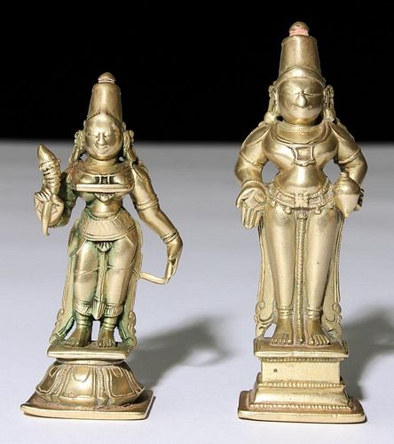 Two 18th C. Hindu Satues, India
