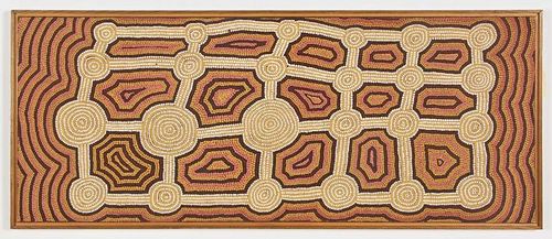 Aborigine Painting on Canvas