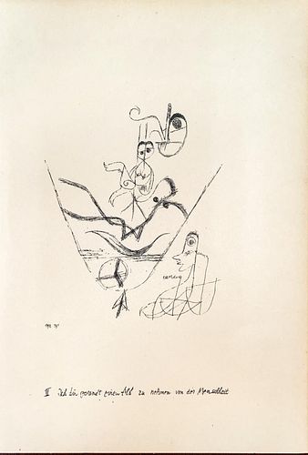 Paul Klee (After) - Untitled Potsdamer III