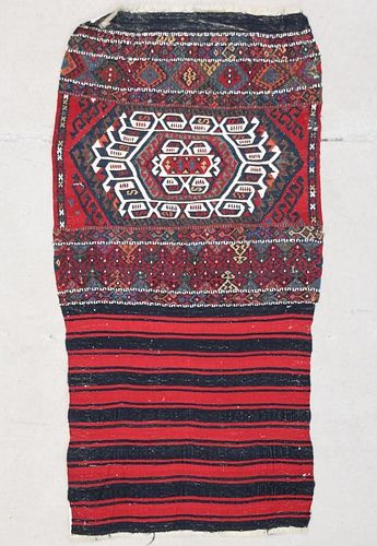 Malatya Kurd Kilim Bag Face: 2'6" x 4'9" (76 x 145 cm)