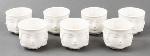 Jonathan Adler "Muse" Porcelain Bowls, Set of 7