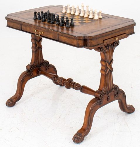 Regency Style Games Table