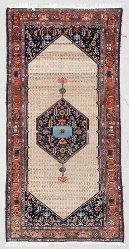 Antique Camel Field Hamadan Rug: 4'11" x 10' (150 x 305 cm)