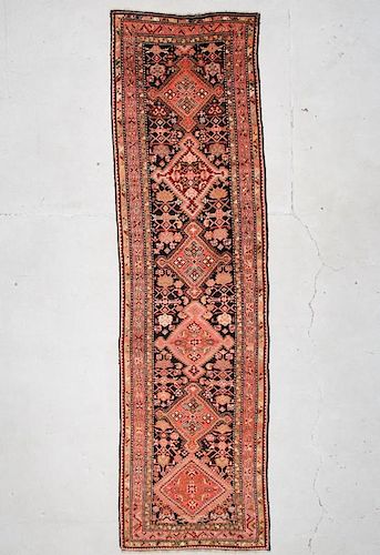 Antique Karabagh Rug: 3'6" x 12'5" (107 x 378 cm)