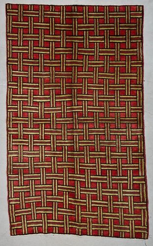 Mid Century Modern Turkish Carpet: 5'10" x 9'8" (178 x 295 cm)