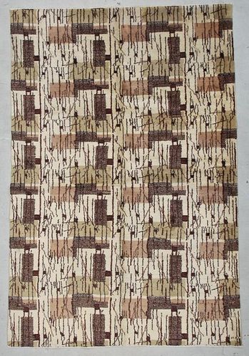 Zeki Muren (Turkey, 1931-1996) Carpet: 6'5" x 9'6"