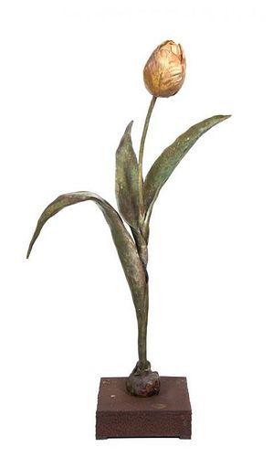 Robert St. Croix, (American, 1944), Tall Tulip