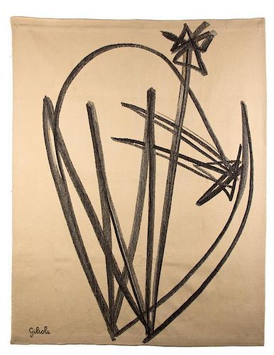 Emile Gilioli, (French, 1911-1977), Defense de la Fleur Atelier R. Picaud, 28, rue A.-Assolant