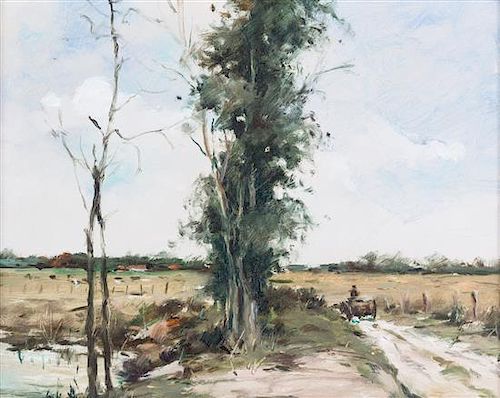 Ernest Chiriacka, (American, 1913-2010), Quiet Day Landscape