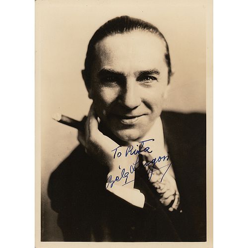 Bela Lugosi Signed Photograph
