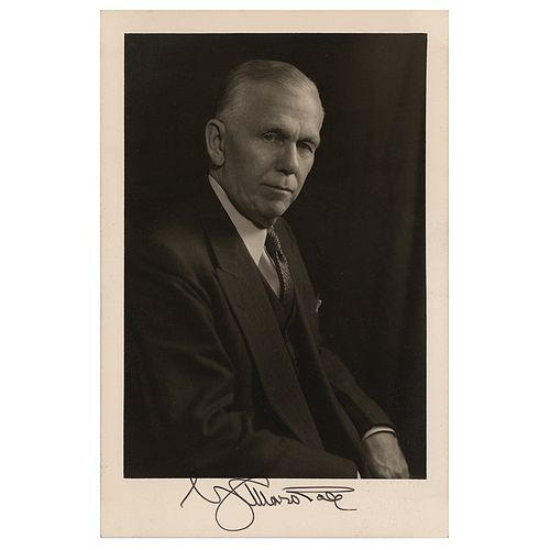 George C. Marshall Signed Photograph