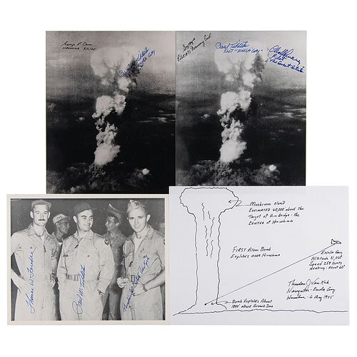 Enola Gay and Bockscar Collection of (36) Signed Items