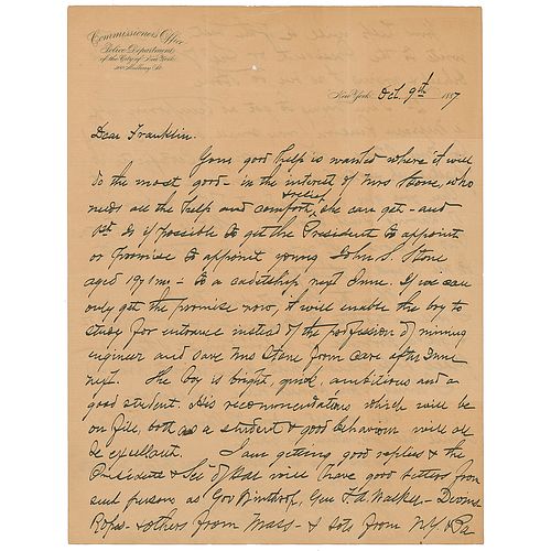 Fitz John Porter Autograph Letter Signed