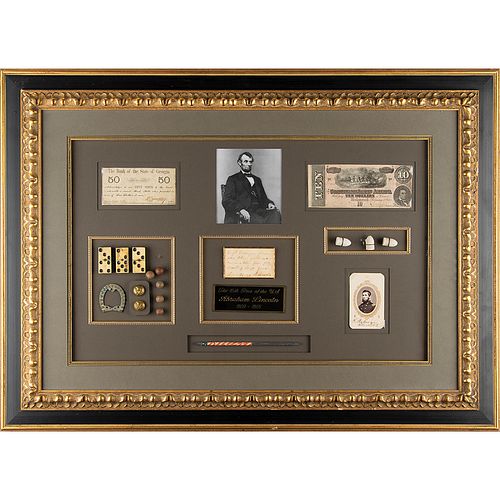 Abraham Lincoln Autograph Endorsement Signed as President