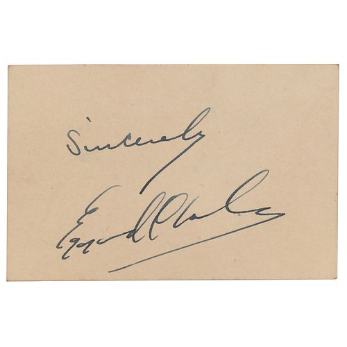 Ezzard Charles Signature