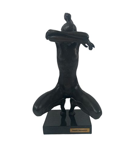 Daniel Baharier (UK B1956) Bronze Of Nude Female