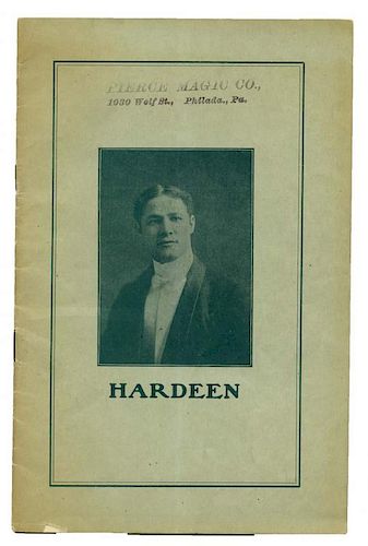 Hardeen (Theodore Weiss). Hardeen.