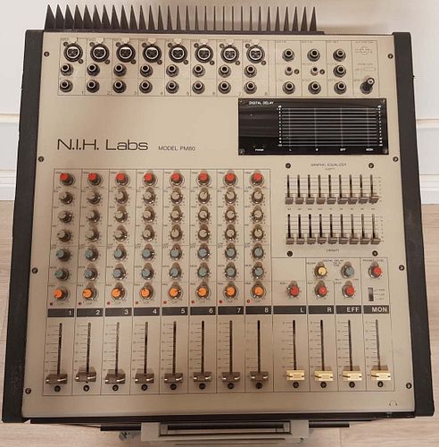 Rare Vintage Mixer N.I.H With JBL TR Series TR125 Speakers