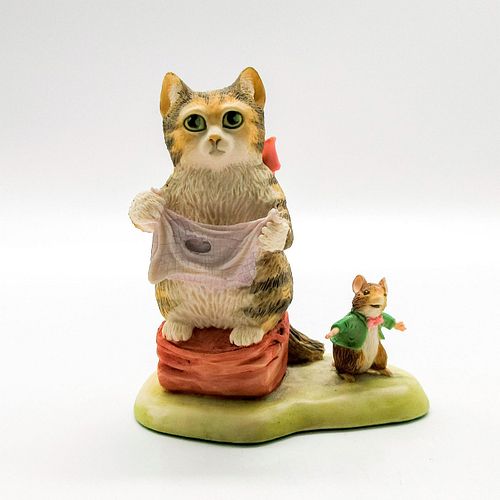 Vintage Frederick Warne & Co. Beatrix Potter Cat Figurine