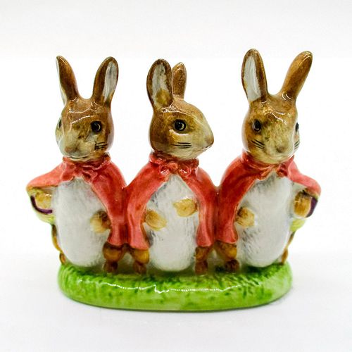 Flopsy Mopsy and Cottontail - Beswick - Beatrix Potter Figurine