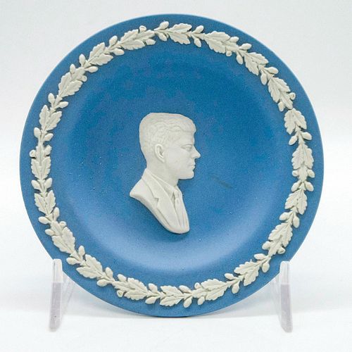 Wedgwood Jasperware Mini Decorative Plate, John F Kennedy