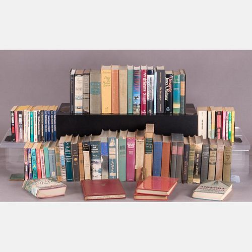 A Miscellaneous Collection of Seventy-Five Hardbound and Paperback Fiction/Literature Books,