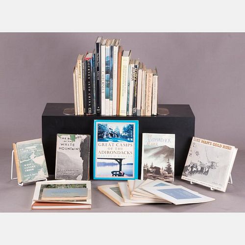 A Miscellaneous Collection of Thirty-Six Books Pertaining to Travel, Nature and Adirondacks,