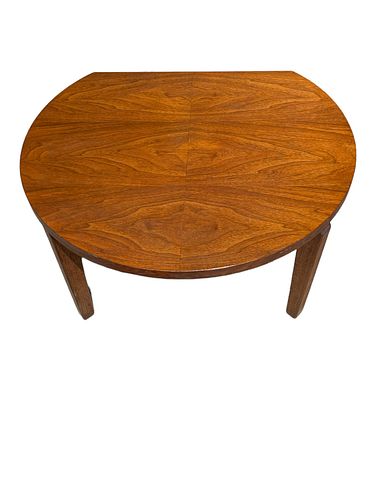 Mid Century FURNITURE BY MARBLE Dark Wood Side Table