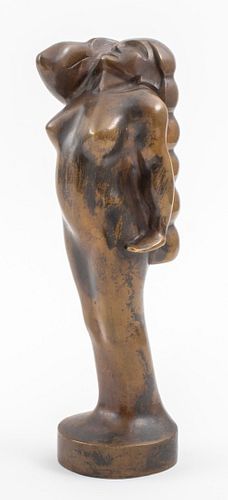 De Kroon Dutch Art Deco Bronze Nude Sculpture