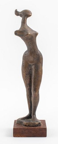 Miro Musulin 'Nude Female' Bronze Sculpture