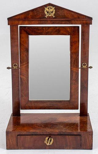 French Empire Style Table Mirror