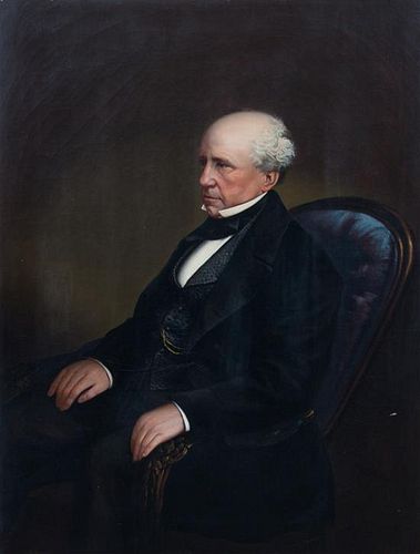 * Artist Unknown, (19th century), Portrait of a Seated Gentleman in Waistcoat