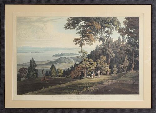WILLIAM DANIELL (1769-1837), AFTER CAPTAIN ROBERT SMITH: VIEW FROM HALLIBURTON'S HILL, PRINCE OF WALES ISLAND; AND  VIEW FROM THE CONVALESCENT BUNGALO