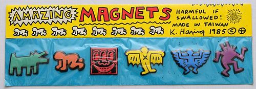 AFTER KEITH HARING (1958-1990): AMAZING MAGNETS