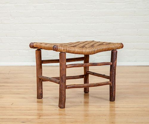 OLD HICKORY STOOL