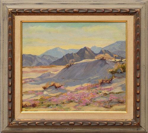 CAN HOERMAN (1885-1955): SPRING ON THE DESERT