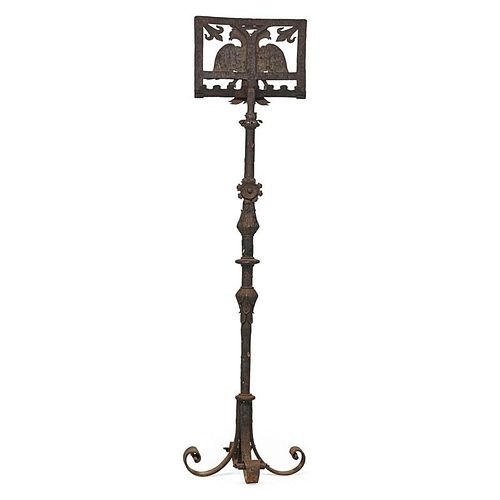CONTINENTAL IRON LECTERN/BOOK STAND
