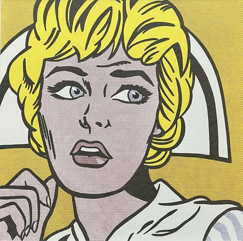 Roy Lichtenstein "Nurse, 1964" Offset Lithograph