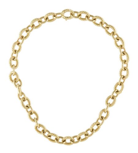David Yurman Large Oval Link Chain Necklace