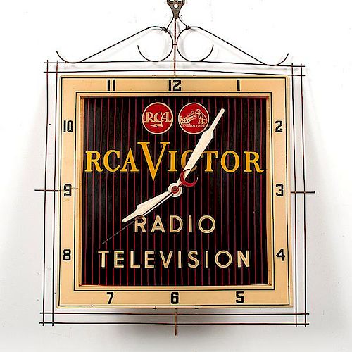 RCA Victor Radio-Television Clock 