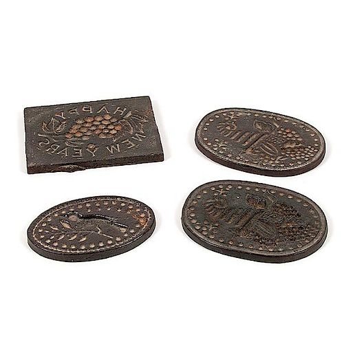 Cast Iron Cookie Molds 