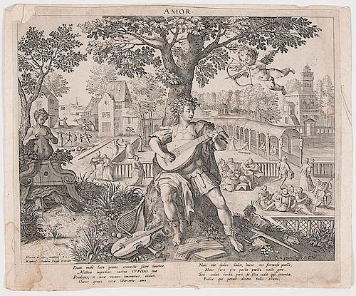 Raphael I Sadeler (Flemish, 1560-1628) after Marten de Vos (Dutch, 1532-1603)  