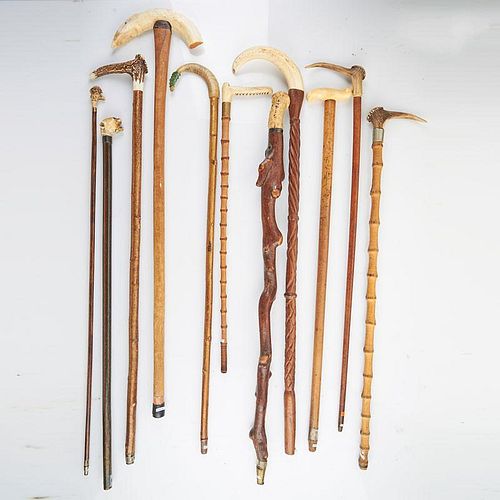 HORN OR BONE TOPPED CANES